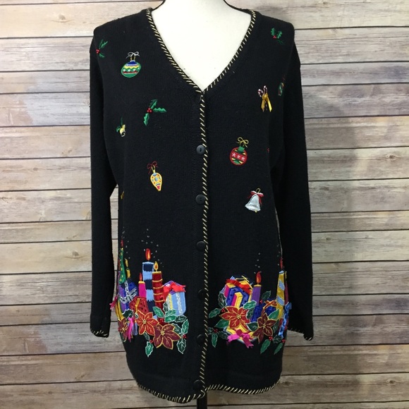 Ugly Christmas Sweater Cardigan | Poshmark